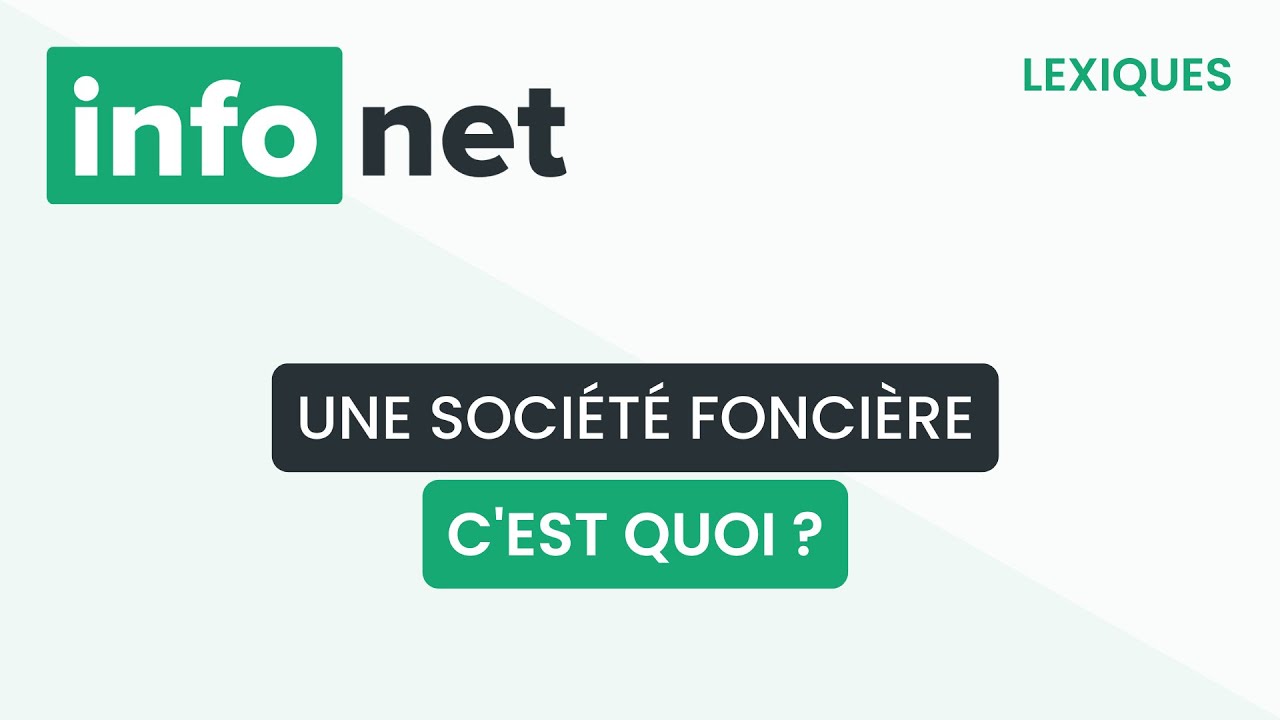 Qu'est-ce qu'une foncière et comment fonctionne-t-elle dans l'immobilier 1 qu'est ce qu'une foncière